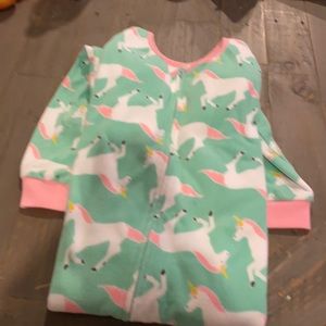 Carter’s onesie unicorn pyjama
